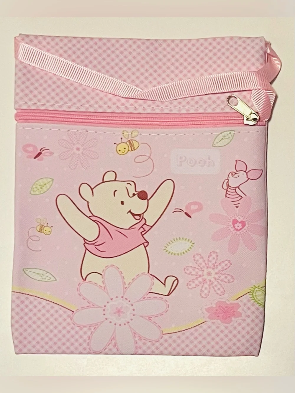 Disney Pink Winnie the Pooh Floral Crossbody Bag
